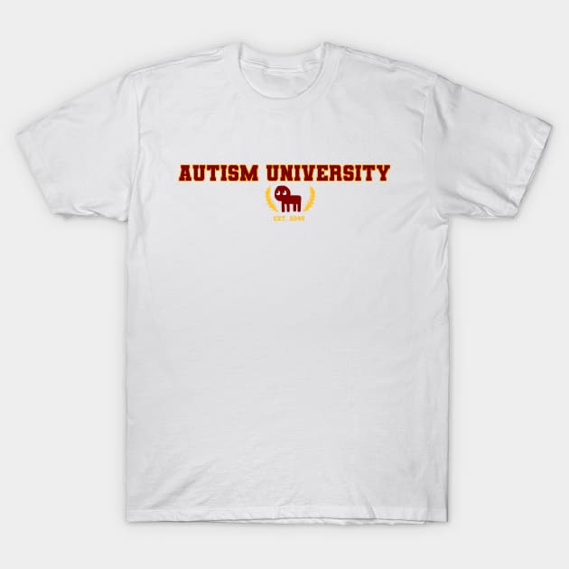 Autism University T-Shirt by OeuvreLoad